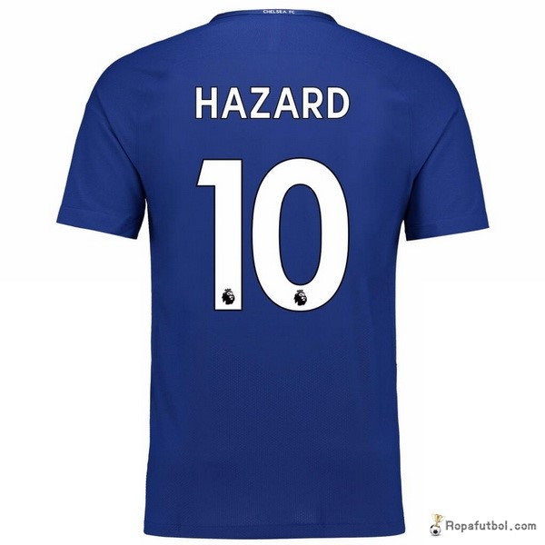 Camiseta Chelsea Replica Primera Ropa Hazard 2017/18